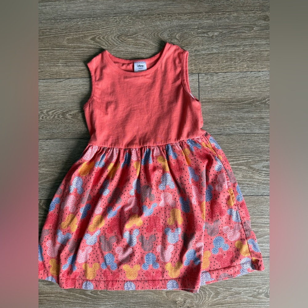 Hanna Andersson Collection Disney Mickey  6-7 Tank Dress